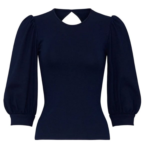 Amanda Uprichard Tops - Amanda Uprichard Navy Jilly Top - Size Small